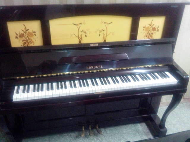 日本進口品牌HORUGEL二手鋼琴,精致工藝,值得參觀試彈