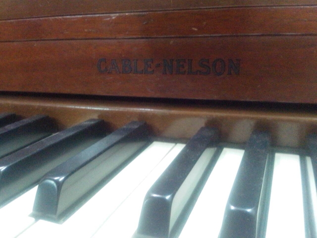 美國制尼爾森CABLE-NELSON二手鋼琴