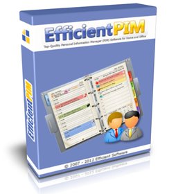 個人訊息管理軟體 EfficientPIM Pro 3.10 build 322 版