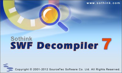 Flash動畫解編譯工具 Sothink SWF Decompiler 7.3 build 4959 中文版